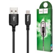 Кабель HOCO X14 microUSB 2m (Black)