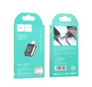Переходник OTG HOCO UA17 USB3.0 ->TYPE-C ADAPTER (Black)