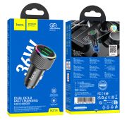 АЗУ HOCO NZ14 dual port 36W QC3.0 (Black)