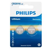 Батарейка Philips CR2016/2BL Lithium (2) (40)
