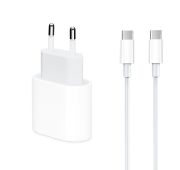 DF-СЗУ ДЛЯ APPLE 15 Pro MAX 1C+Type-C(C-C) QC3.0/PD White BOX
