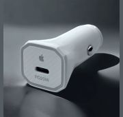 DF-АЗУ CAR CHARGER ДЛЯ APPLE 1*USB-C PD 20W BOX WH