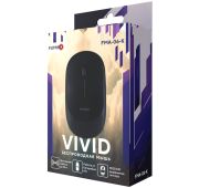 Мышь беспроводная FUMIKO VIVID черная