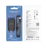 СЗУ BOROFONE BA-20A 1*USB+Micro 2.1A Black