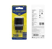 СЗУ BOROFONE BA-25A 2*USB 2.1A Black