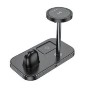 DF-Беспроводное ЗУ BOROFONE BQ29 3-in-1 15W Black