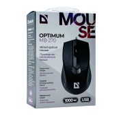 МЫШЬ  ПРОВОДНАЯ DEFENDER OPTIMUM MB-270